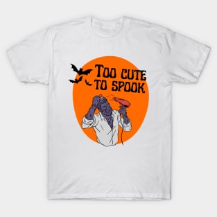 Halloween Wolfman Too Cute To Spook T-Shirt